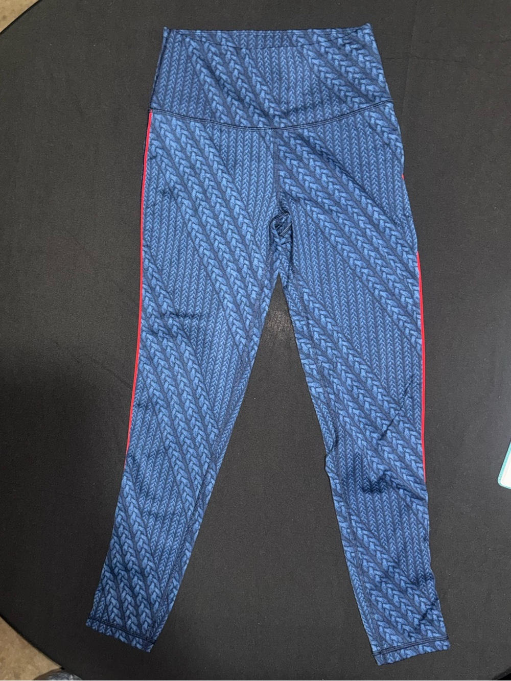 aerie Blue Textured Active Leggings
